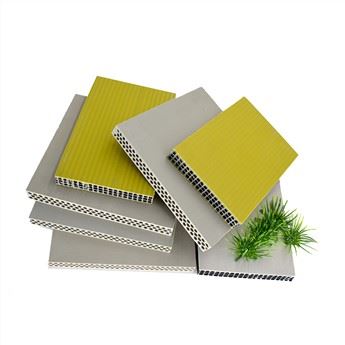 Pp Hollow Sheet Plastik Formwork Plastik Formwork Dengan Harga yang Rendah
